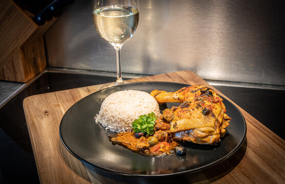 H&uuml;hnchen cacciatore