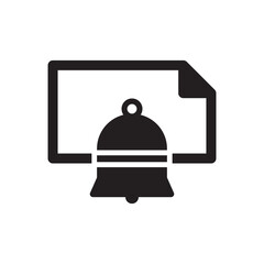 document file bell notification icon