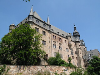 Fototapeta na wymiar Schloss Marburg