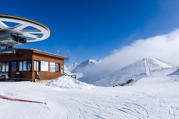 Markudjik ski centre in Borovets ski resort, Bulgaria