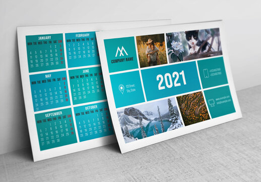2021 Calendar Layout