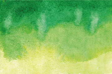 Abstract green hand paint watercolor artwork texture background 