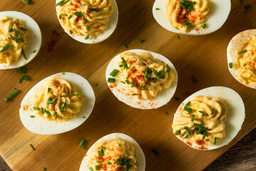 Cooked Organic Hard Boiled Eggs