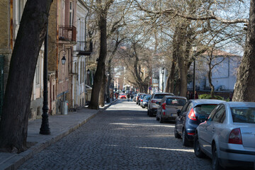 old street in the city