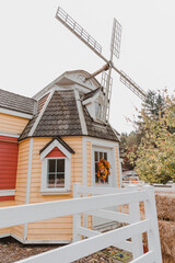 Windmill on a farm