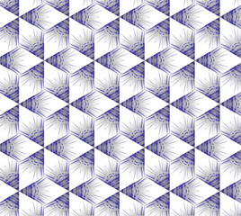 lilac patterned triangles on a white background 3 d image