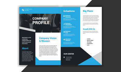 Flyer, Brochure , Company Profile Design template design in A4 Size