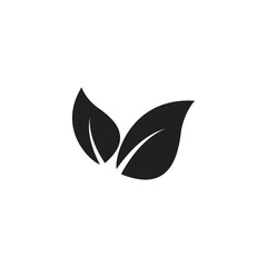 Fototapeta na wymiar leaf logo ecology nature