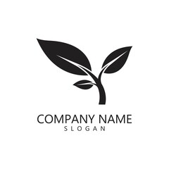 leaf logo ecology nature