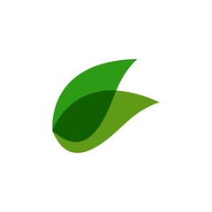 Green leaf logo