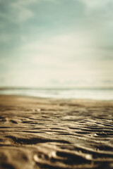 sunset on the beach