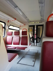Fototapeta premium interior of a train