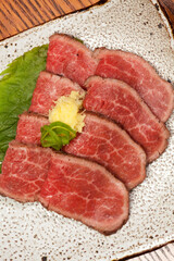 牛肉のタタキ