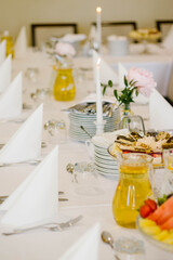 wedding table setting