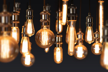 old style Incandescent bulbs
