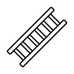 ladder icon image, line style