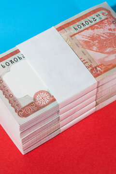 Stack of Rupees.