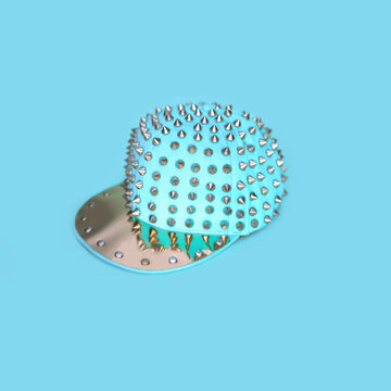 Studded hat