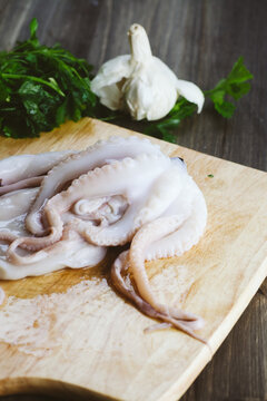 Octopus ready to be cooked