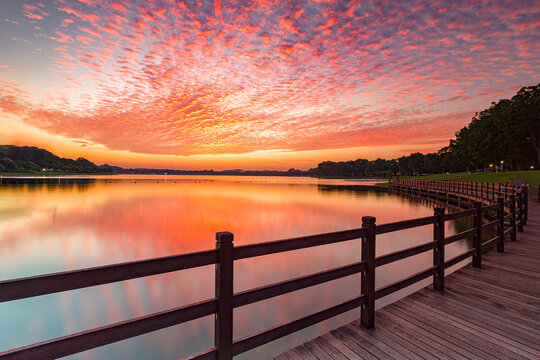 Fiery Sunset
