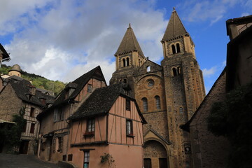 Fototapeta premium Conques, Aveyron