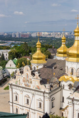 View of the Orthodox Church Kiev Pechersk Lavra
