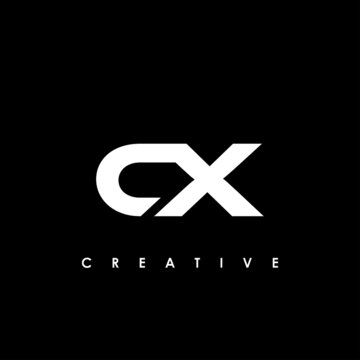 CX Letter Initial Logo Design Template Vector Illustration