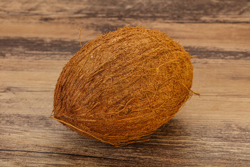 Dry sweet coconut with milk