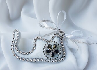 Unique handmade sleigh, Christmas decoration. 
