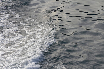 The sea waves, summer at sea
