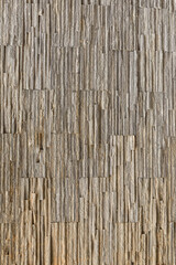 pattern uneven stone wall beige brown background slate vertical design