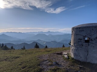Fototapeta premium Bunker o the mountain