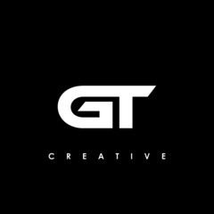 GT Letter Initial Logo Design Template Vector Illustration