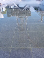 Aichi,Japan-October 2, 2020: Nagoya TV Tower after the accomplishment of Seismic retrofit
