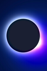 皆既日食イメージ
