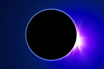 皆既日食イメージ