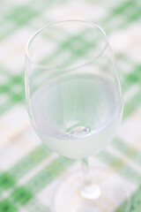 グラスの水