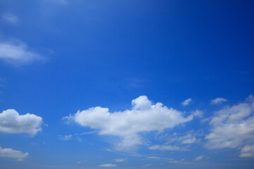 青空と白い雲