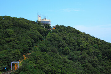 鉢伏山の展望台