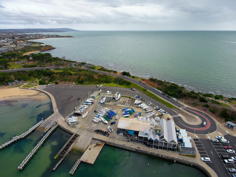 Looking Down on Schnapper Point, Mornington