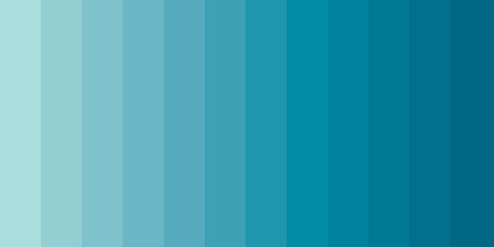 Blue color palette backdrop.
