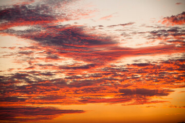夕焼け雲