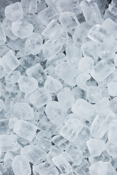 Ice cube food background