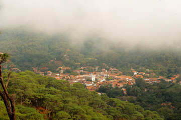 Panorama de San Sebastián del Oeste Jalisco