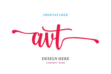 The simple AVT layout logo is easy to understand and authoritative