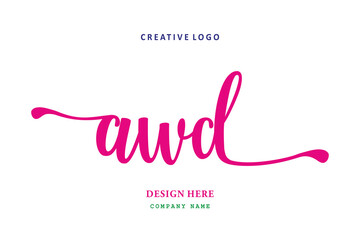 The simple AWD type logo is easy to understand and authoritative