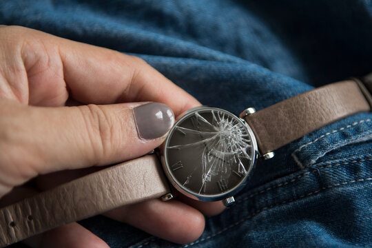 Broken watch
