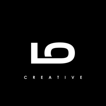 LO Letter Initial Logo Design Template Vector Illustration