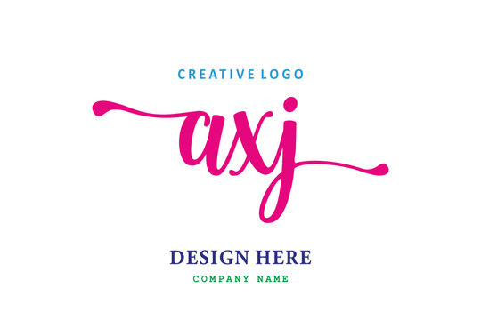 The simple AXJ type logo is easy to understand and authoritative
