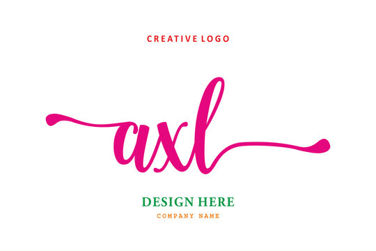 The simple AXL type logo is easy to understand and authoritative